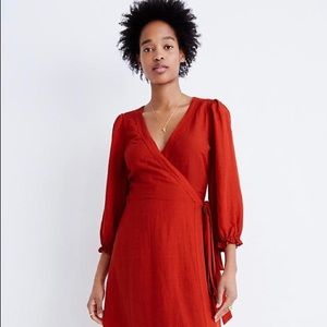 NWT Madewell Wrap Dress